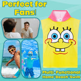 Get Trend SpongeBob Squarepants Bath Towel with Hood for Kids Teens