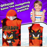 Get Trend SONIC THE HEDGEHOG Bath Towel Cotton Poncho Towel