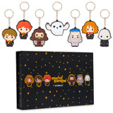 Harry Potter Keyrings for Kids, Mini Figures Set of 7 Keychain Harry Potter Characters - Get Trend