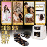 Harry Potter Mug & Socks Gift Set for Women & Teens UK Hogwarts Calf Socks Ceramic Mug - Get Trend