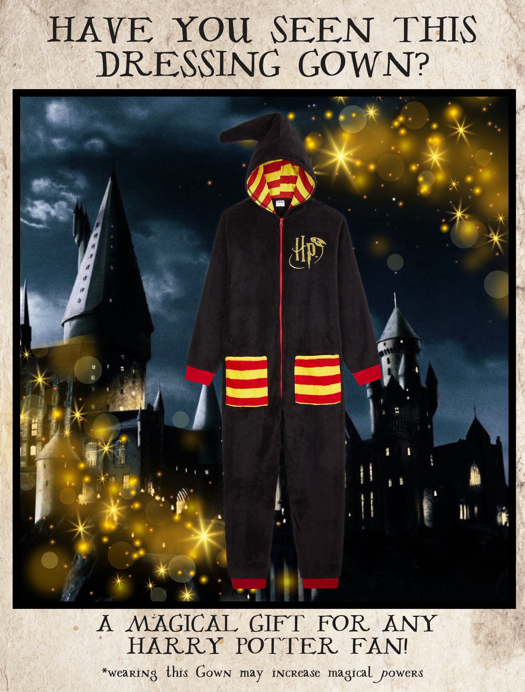 Harry Potter Onesie Adults 3