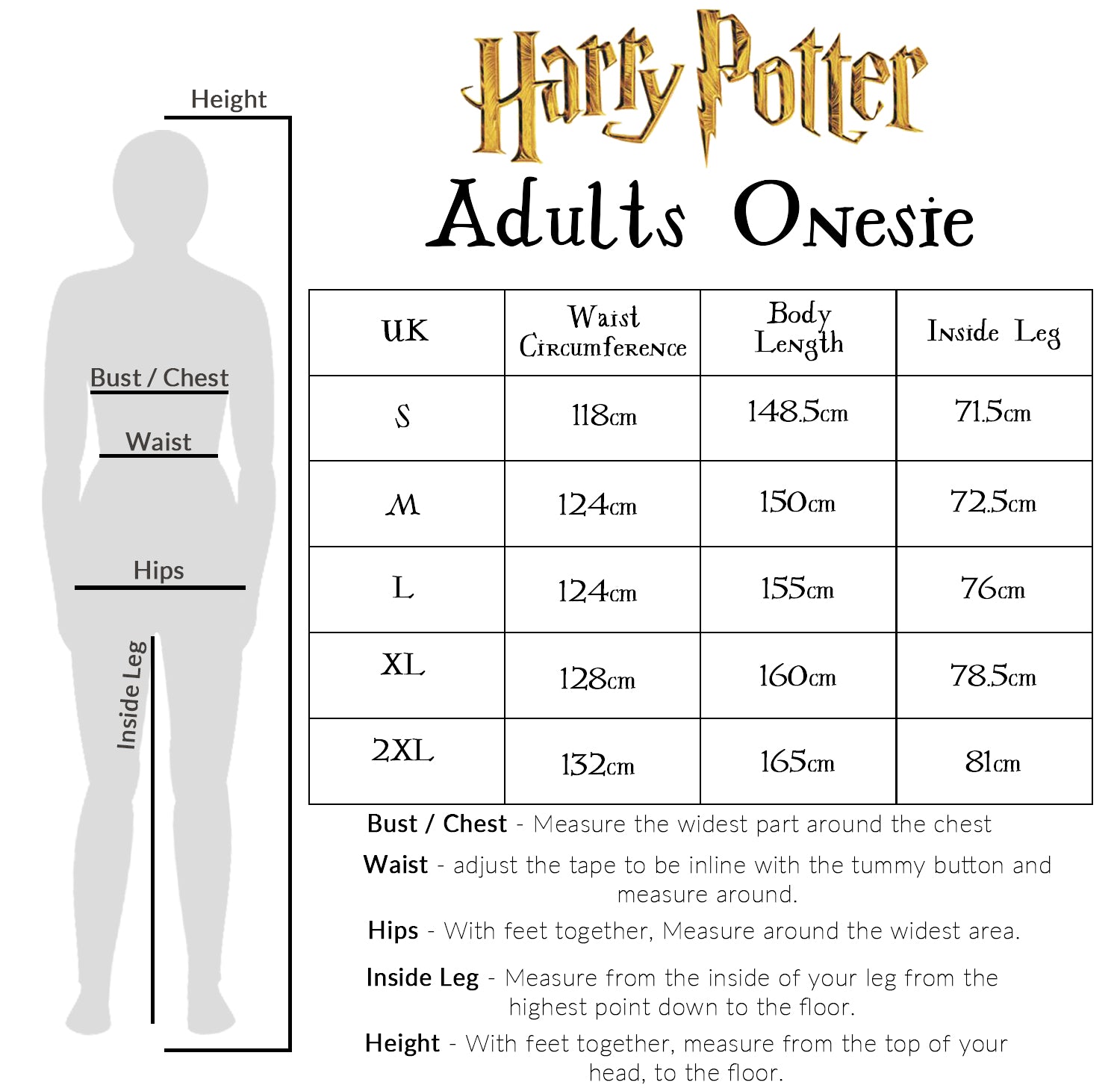 Harry Potter Onesie Adults size chat