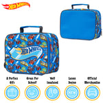 Hot Wheels Insulated Lunch Bag, Boys Lunch Box for School, Picnic, Travel, Gifts for Boys - Get Trend