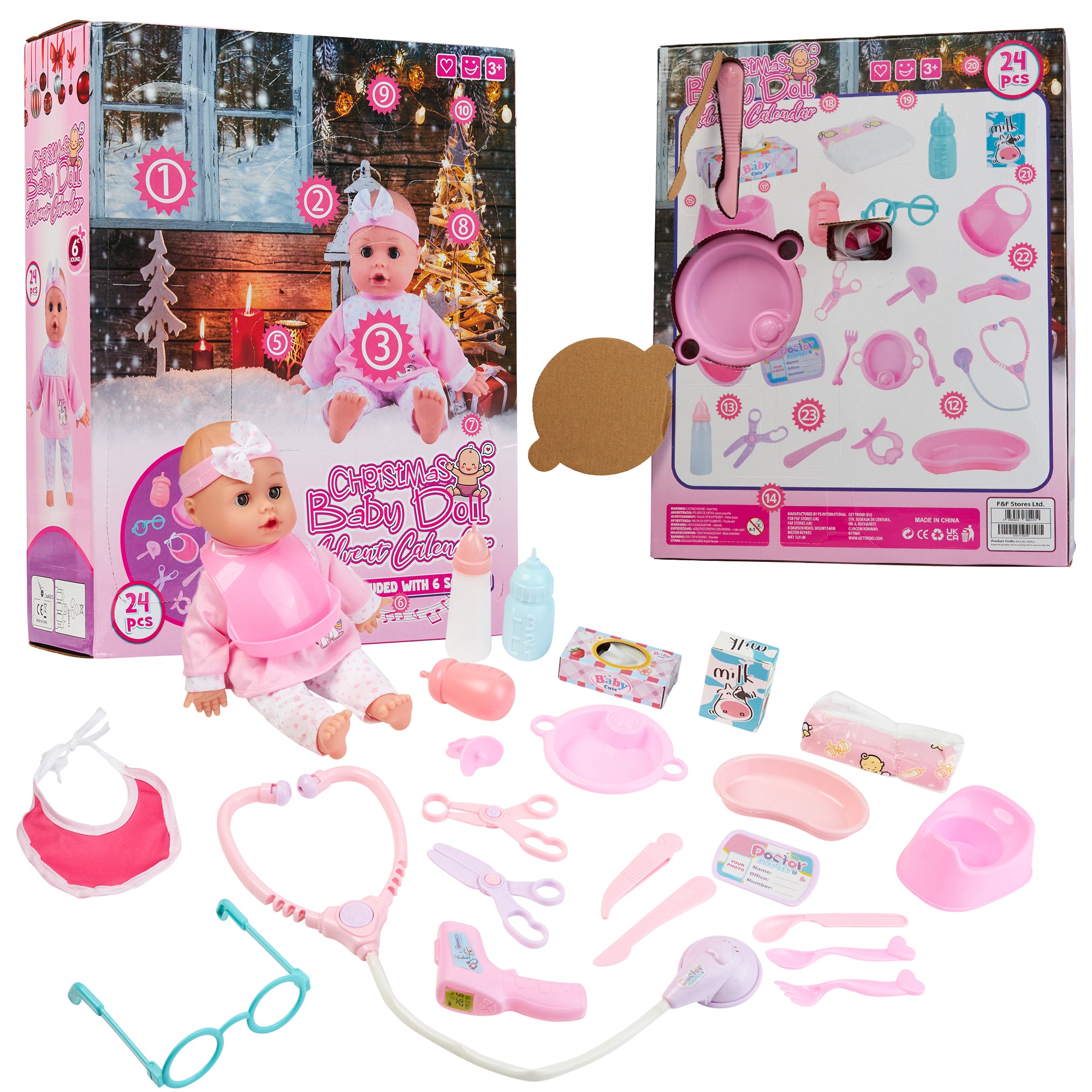 Kids Advent Calendar 2023 Baby Doll Advent Calendars for Kids for sale