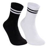 CityComfort Mens Socks - Pack of 5 or 6 Striped Crew Socks for Men and Teenagers