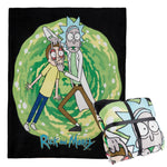 RICK AND MORTY Fleece Blanket Super Soft Blanket Throw Bed Accessories 150 x 130 - Get Trend
