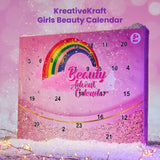 KreativeKraft Beauty Advent Calendar 2025 Girls Pampering Christmas Countdown Calendar