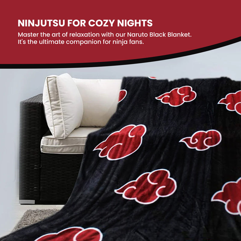 Naruto Fleece Blanket, Throw Bed Blankets