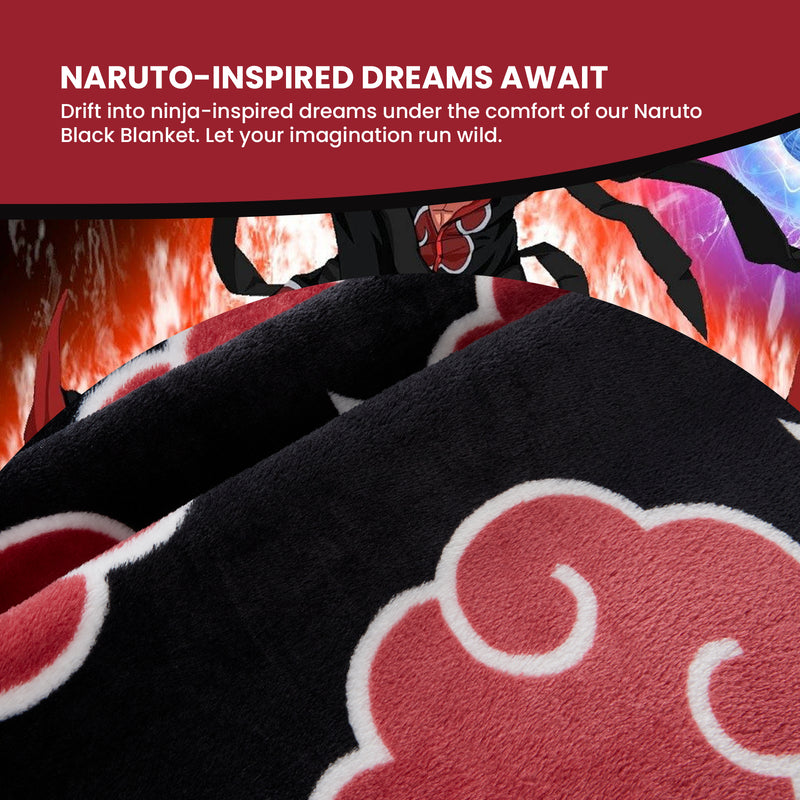Naruto Fleece Blanket, Throw Bed Blankets - Get Trend