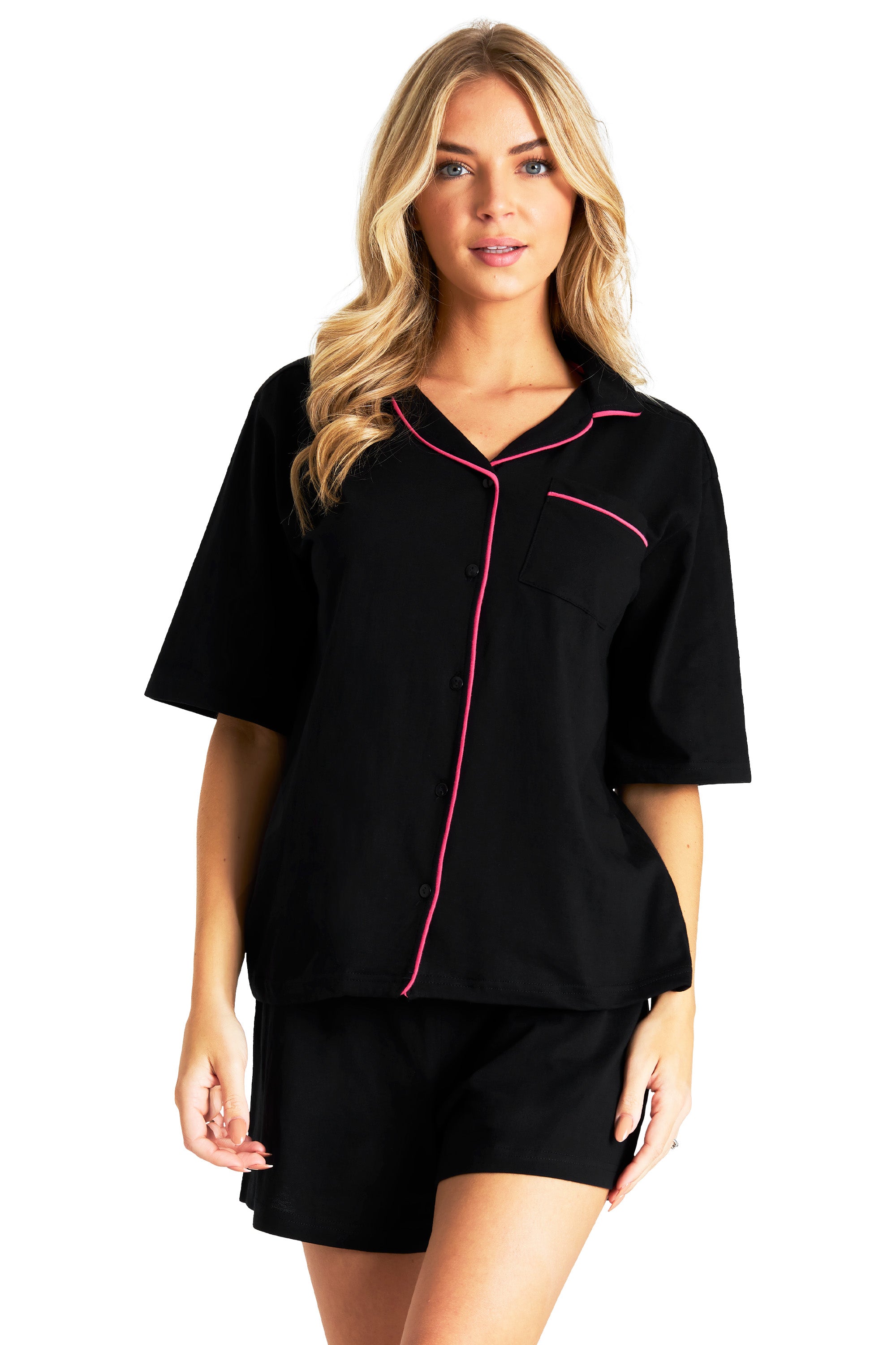 CityComfort Womens Pyjamas, 2 Piece Short PJs for Women - Get Trend