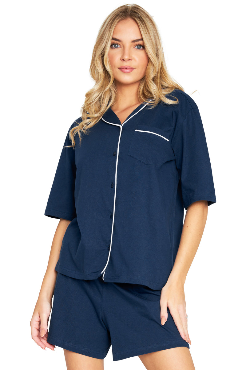 CityComfort Womens Pyjamas, 2 Piece Short PJs for Women - Get Trend