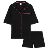 CityComfort Womens Pyjamas Set 2 Pcs Short Button Down PJs Comfy Soft Loungewear