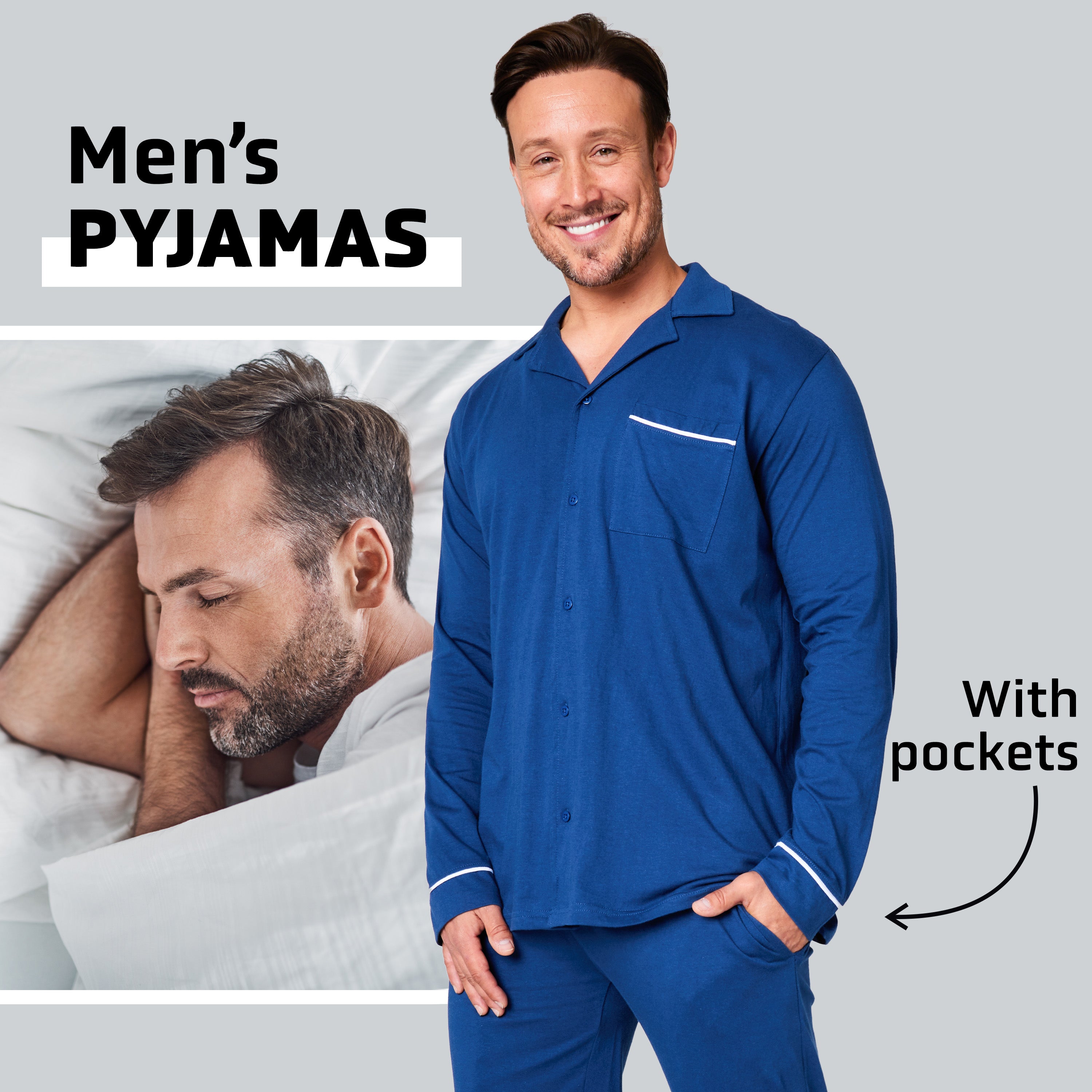 CiyComfort Mens Long Pyjama - Get Trend