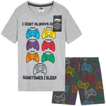 CityComfort PJs for Boys & Teenagers Short Pyjamas Set Loungewear Soft Gamer Nightwear Breathable Summer Sleepwear Gaming Gifts for Boys - Get Trend