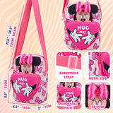 Disney Minnie Handbag for Girls Cross Body Bag Teens with Adjustable Strap - Get Trend