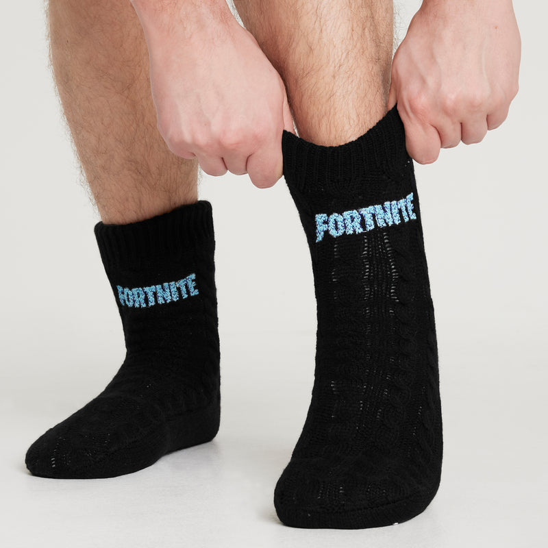 Fortnite Slipper Socks for Men Teenagers