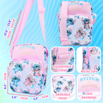 Disney Stitch Handbag for Girls Cross Body Bag Teens with Adjustable Strap - Get Trend