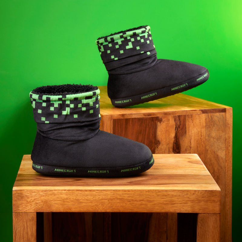 Minecraft Slipper Boots for Boys and Teens