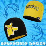 Pokemon Beanie Hat Winter Gloves & Scarf Set Kids - Anime Gifts for Boys