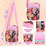 Disney Princess Handbag for Girls Cross Body Bag Teens with Adjustable Strap - Get Trend
