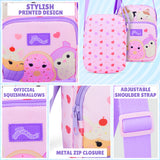 Squishmallows Cross Body Bag for Kids and Teens Cute Shoulder Sling Bag Cam The Cat Phone Mini Backpack for Travel Money Holiday