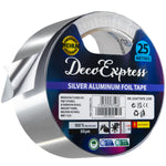 DECO EXPRESS Aluminium Adhesive Tape - Insulation Tape - 25 M, 1 Pcs - Get Trend