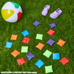 KreativeKraft Bean Bag Outdoor Games Kids Toys Cornhole Toss Multipack of 10 or 20 Family Sensory Sports Day Carnival Garden Party Games - Get Trend