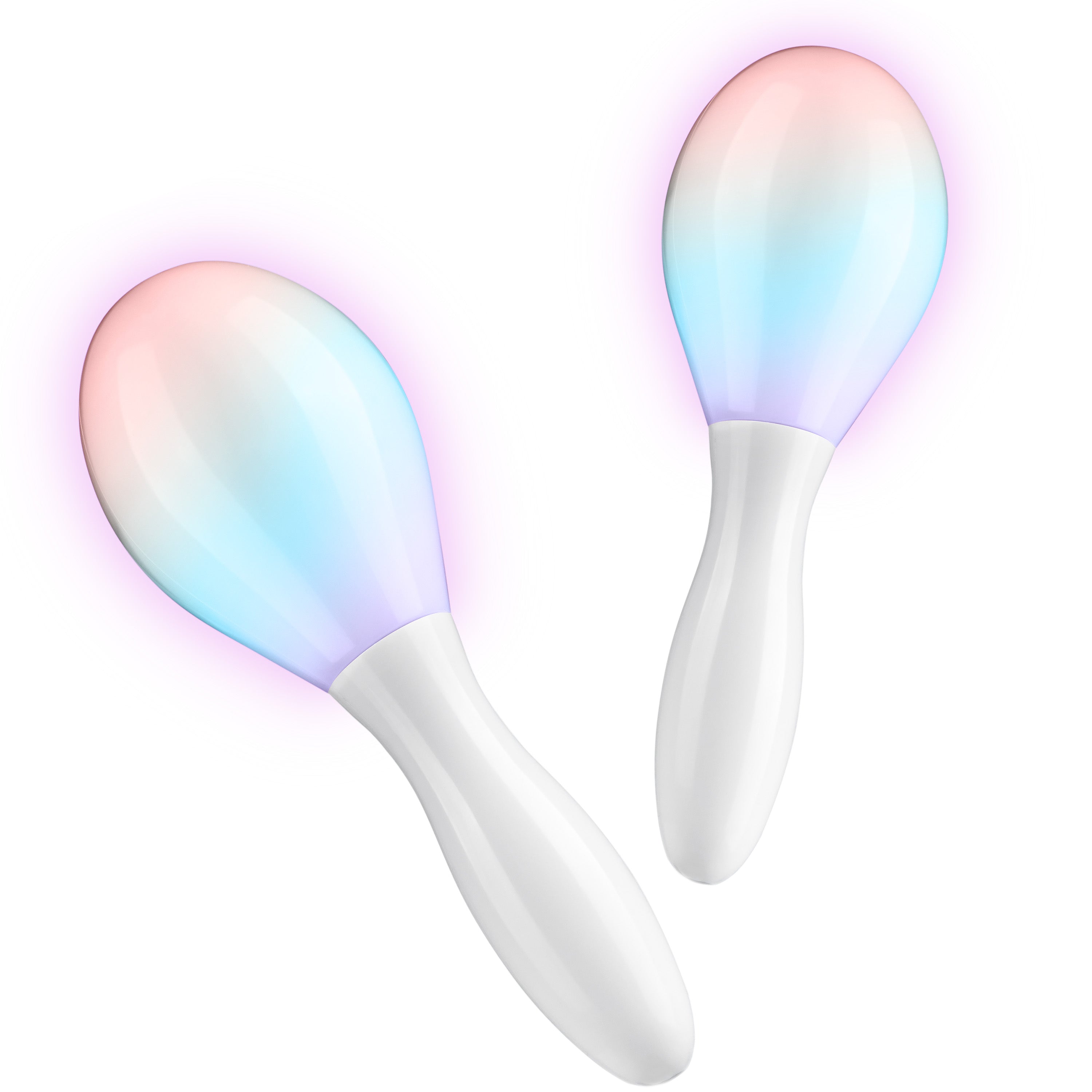 KreativeKraft Sensory Light Up Maracas -  LED Multi Colour Flashing Sensory Maracas - Get Trend