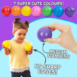 Ball Pit Balls Summer Outdoor Indoor Soft Balls for Kids - 500 BALLS - Get Trend