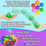 Ball Pit Balls Summer Outdoor Indoor Soft Balls for Kids - 500 BALLS - Get Trend