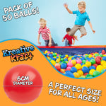 Ball Pit Balls Summer Outdoor Indoor Soft Balls for Kids -50 Balls - Get Trend