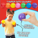 Ball Pit Balls Summer Outdoor Indoor Soft Balls for Kids - 600 BALLS - Get Trend