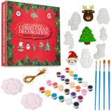 KreativeKraft DIY Decorations Advent Calendar 2025 Paint Your Own Decorations