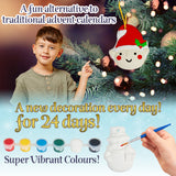 KreativeKraft DIY Decorations Advent Calendar 2025 Paint Your Own Decorations