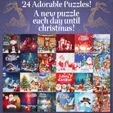 KreativeKraft Puzzle Advent Calendar 2025 Fun Christmas Countdown Calendar