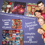 KreativeKraft Puzzle Advent Calendar 2025 Fun Christmas Countdown Calendar