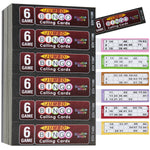 KreativeKraft Bingo Game Set or Bingo Accessories, Raffle Tickets Easy Tear Bingo Dabbers Non Drip Bingo Book Bingo Tickets Counters for Events Parties (Bingo Books) - Get Trend