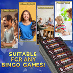 KreativeKraft Bingo Game Set or Bingo Accessories, Raffle Tickets Easy Tear Bingo Dabbers Non Drip Bingo Book Bingo Tickets Counters for Events Parties (Bingo Books) - Get Trend