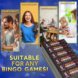 KreativeKraft Bingo Game Set or Bingo Accessories, Raffle Tickets Easy Tear Bingo Dabbers Non Drip Bingo Book Bingo Tickets Counters for Events Parties (Bingo Books) - Get Trend