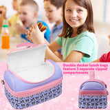 Get Trend Hello Kitty Kuromi Lunch Bag for Kids Kawaii Insulated Lunch Box