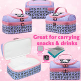 Get Trend Hello Kitty Kuromi Lunch Bag for Kids Kawaii Insulated Lunch Box