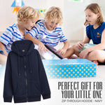 CityComfort Hoodies For Kids, CityComfort Plain Zip Up Hoodie - Get Trend