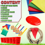 KreativeKraft Outdoor Games for Kids and Adults, 6 in 1 Garden Games - Get Trend