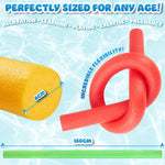 Swimming Pool Noodle for Kids and Adults -Pack of 1- Foam Swim Noodle Float Aid - Random Colour - Get Trend