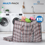 Laundry Bag Heavy Duty Storage Bags - Pack of 10 - Get Trend