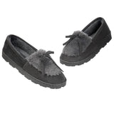 DUNLOP Slippers Women - Fluffy Indoor House Shoes - Get Trend