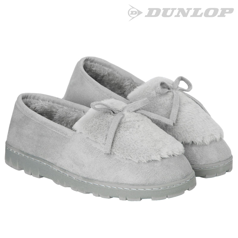 DUNLOP Slippers Women - Fluffy Indoor House Shoes - Get Trend