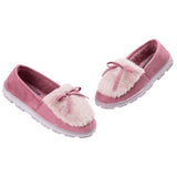 DUNLOP Slippers Women - Fluffy Indoor House Shoes - Get Trend