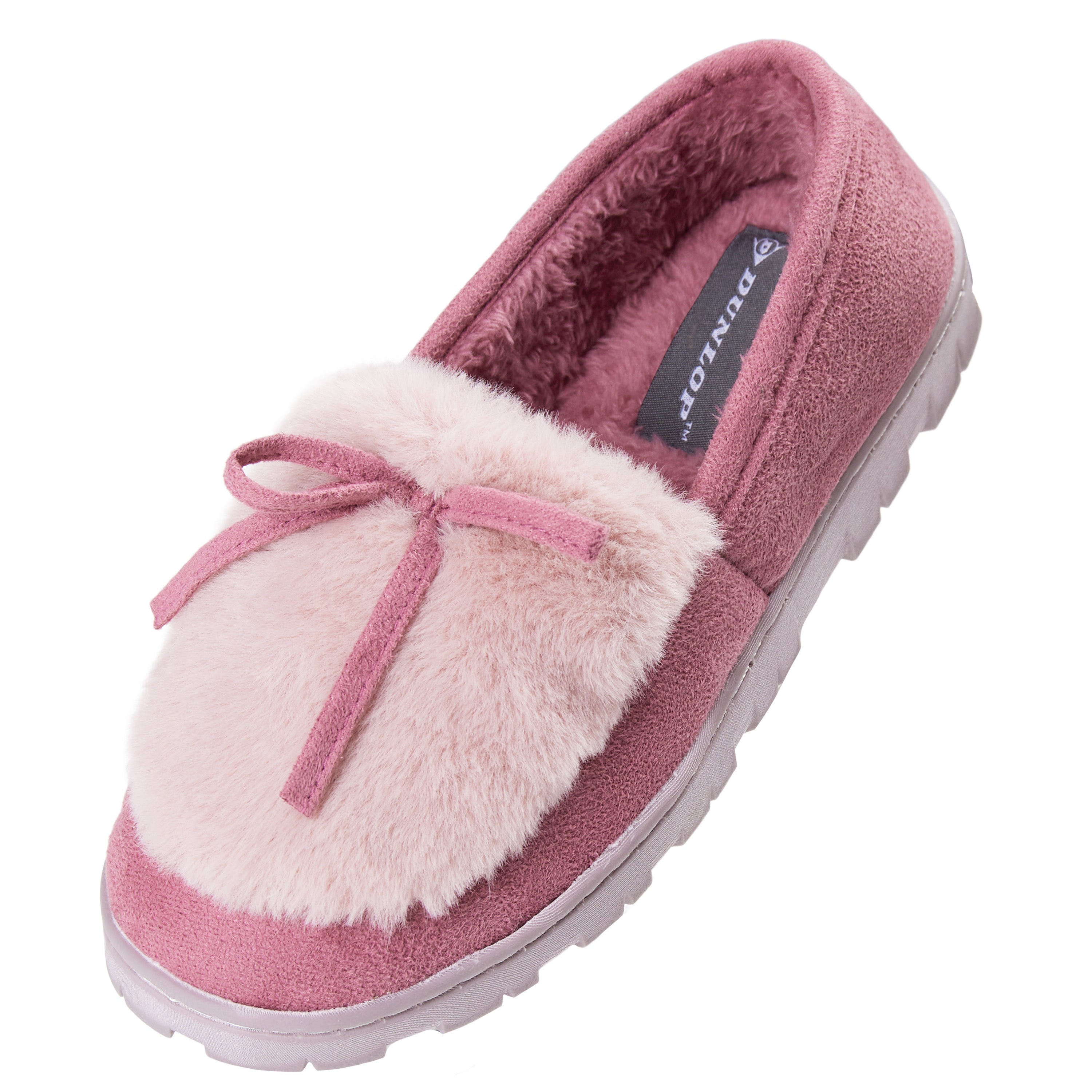 DUNLOP Slippers Women - Fluffy Indoor House Shoes - Get Trend