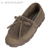 DUNLOP Slippers Women - Fluffy Indoor House Shoes - Get Trend